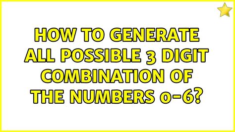 3 number combination generator|all number combinations generator.